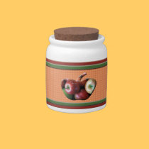 Apples Candy Jar candy jars