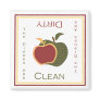 Apples Clean or Dirty Dishwasher Magnet