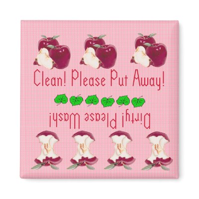 Apples dishwasher magnet by Lynnes_creations