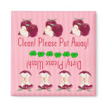 Apples dishwasher magnet