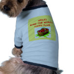 apples doggie t-shirt