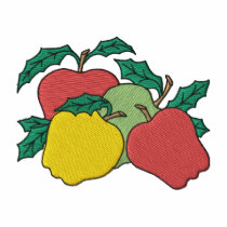 Apples embroidered shirts by ZazzleEmbroidery Apples embroidered shirts