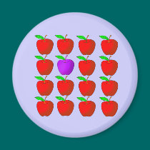 Apples for Diversity Tshirts and Products magnets