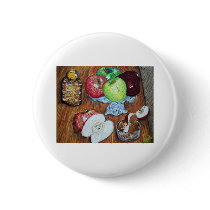 "Apples & Honey" buttons