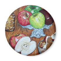 "Apples & Honey" magnets