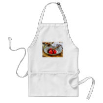Apples in a Silver Bowl Aprons