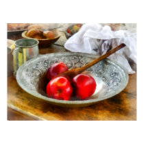 Apples in a Silver Bowl posters