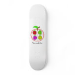 Apple's inside apple skate board