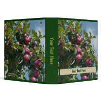 Apples On Tree Personalized Photo Binder by SmilinEyesTreasures Apples On Tree Personalized Photo Binder