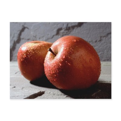 apples postcard by EclecticZazzle