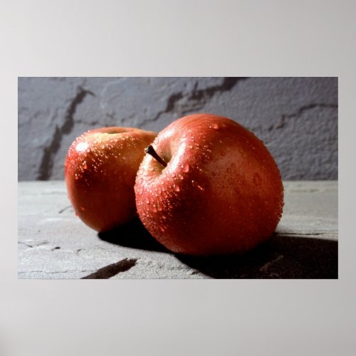 apples poster print print