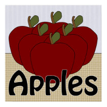 Apples Series 2 Print posters