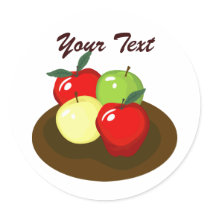 Apples Stickers by HomegrownLove Apples Stickers