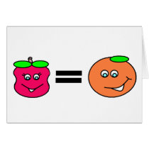 Apples to Oranges cards by psimawesome Apples to Oranges cards