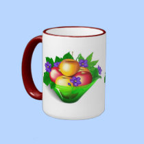 Apples & Violets mugs