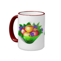 Apples & Violets mugs