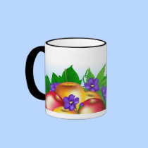 Apples & Violets mugs by Lidusik Apples & Violets mugs