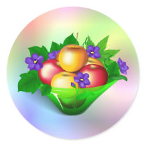 Apples & Violets stickers by Lidusik Apples & Violets stickers
