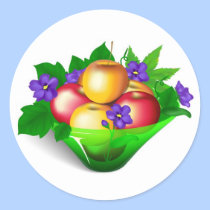 Apples & Violets stickers