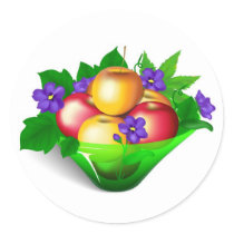 Apples & Violets stickers by Lidusik Apples & Violets stickers