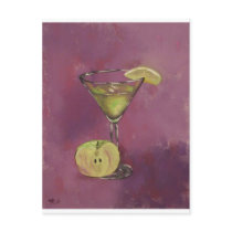 "Appletini" Fine Art Products Postcard