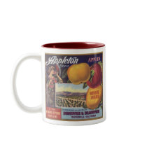Appleton Apples Fruit Label Coffee Mug