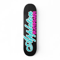 Appleton Pin Stripe logo Skateboard Deck