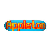 Appleton Square Dot Skateboard Deck