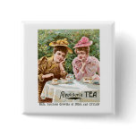 Appleton's Tea Vintage Drink Ad Art Pinback Buttons