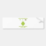 Application Developers Think Sweet Thoughts All Bumper Sticker