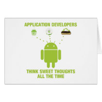 Application Developers Think Sweet Thoughts All Greeting Cards