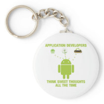Application Developers Think Sweet Thoughts All Keychain