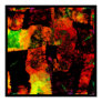art, glass, abstract, modern, orange, fine art,