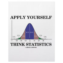 Apply Yourself Think Statistics (Bell Curve) letterhead by wordsunwords Apply Yourself Think Statistics (Bell Curve) letterhead