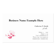 Appointment business card