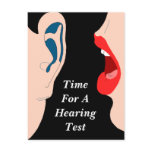 Appointment Reminder Hearing Test appt POSTCARD