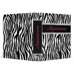 Appointment School Binder Zebra Pink BW