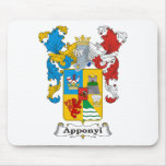 Apponyi Family Hungarian Coat of Arms Mouse Pads