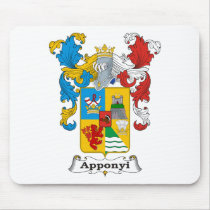 Apponyi Family Hungarian Coat of Arms mousepads