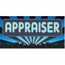 Appraiser Marquee photo sculptures