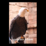 Appreciate Freedom Eagle posters