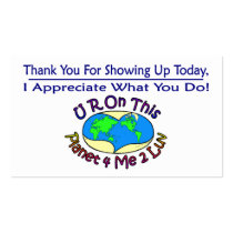 Appreciation Cards #2 Business Card Templates