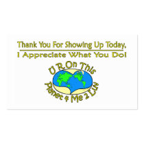 Appreciation Cards #3 Business Card Templates