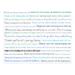 Appreciation series - Thank you dad for... postcards