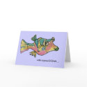 AppreciOCEAN rainbow cartoon fish thank you card by lillyarts AppreciOCEAN rainbow cartoon fish thank you card