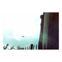 Approach to Washburn Water Tower posters