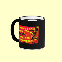 Approach with Caution mug mugs