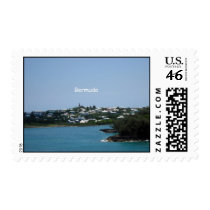 Approaching Bermuda Postage Stamp