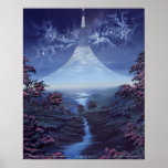 Approaching Dawn on Ring World Print