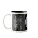 Approaching Earth in an Alien Spaceship mugs